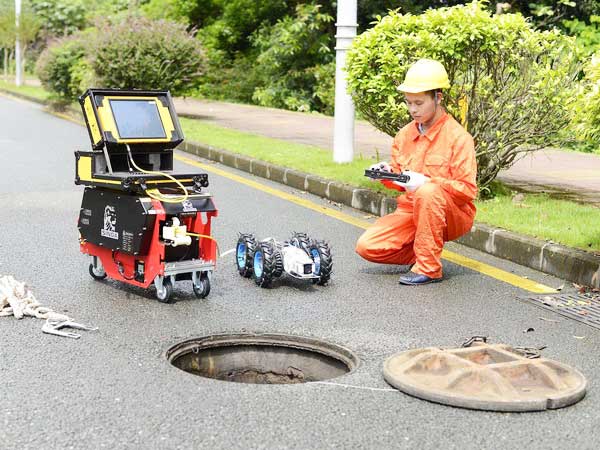 高邑管道机器人检测