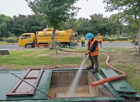 高邑化油池清理