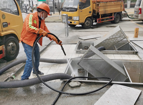 高邑隔油池清理